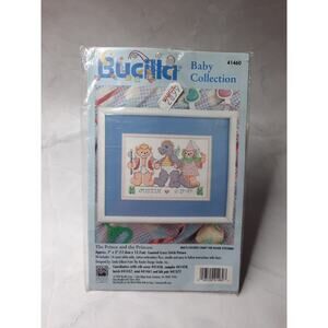 Bucilla Baby Collection Counted Cross Stitch Kit The Prince and The Princess